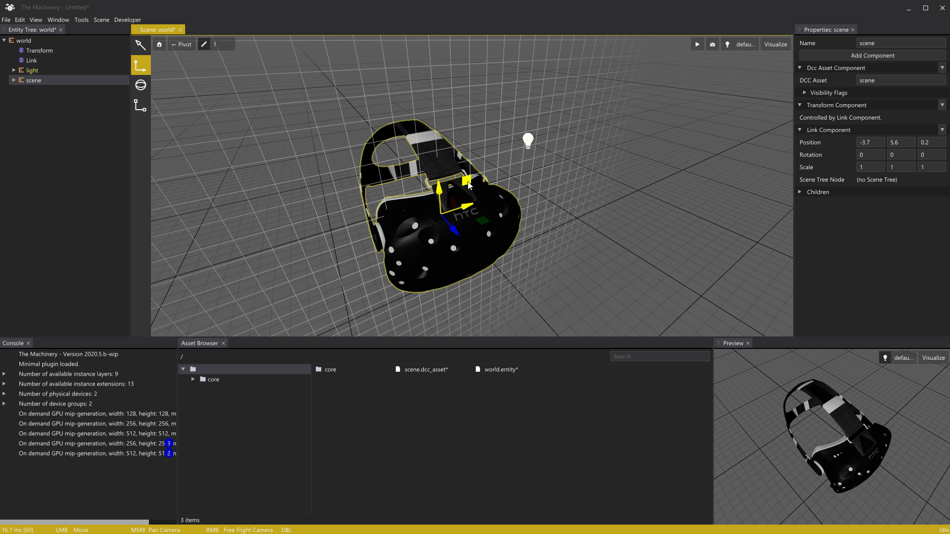 Local grid to guide snapping.